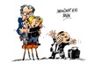 Cartoon: Berlusconi-Mercel-Monti-Hollande (small) by Dragan tagged silvio,berlusconi,angela,mercel,mario,monti,hollande,elecciones,italia,union,europea,ue,poliotics,cartoon