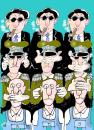 Cartoon: cadena (small) by Dragan tagged cadena,cricis,corupcion