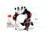 Cartoon: China-recuperacion (small) by Dragan tagged china,recuperacion,corona,viru,covid,19,pib,economia