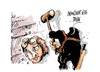 Cartoon: EI-Parto de Hatra (small) by Dragan tagged estado,islamico,ei,parto,de,hatra,iraq,destruccion,patrimonio,la,humanidad,por,unesc,politics,cartoon