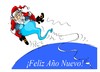 Cartoon: Feliz ano nuevo (small) by Dragan tagged feliz,ano,nuevo