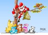 Cartoon: Feliz Navidad-Ho-Ho-Ho! (small) by Dragan tagged feliz,navidad,ho,papa,noel
