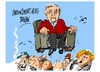Cartoon: George Soros (small) by Dragan tagged george,soros,barcelona,fundacion,merkel,economia,politics,cartoon
