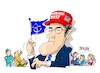 Cartoon: Mark Rutte-crucial (small) by Dragan tagged mark,rutte,otan,estados,unidos