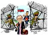 Cartoon: Merrill Newman-Corea del Norte (small) by Dragan tagged merrill,newman,corea,del,norte,pyongyang,politics,cartoon