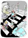 Cartoon: paso de zebra (small) by Dragan tagged paso,de,zebra,caos,atasco