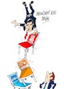 Cartoon: Pedro Sanchez-equilibrista (small) by Dragan tagged pedro,sanchez,equilibristapsoe,cataluna,espana
