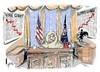 Cartoon: snowmageddon (small) by Dragan tagged washington,estados,unidos,barack,obama,politics,cartoon