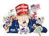 Cartoon: Trump-un bano de  sangre (small) by Dragan tagged donald,trump
