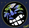 Cartoon: earth in pain (small) by johnxag tagged johnxag,earth,problem,environment,suffer,pain