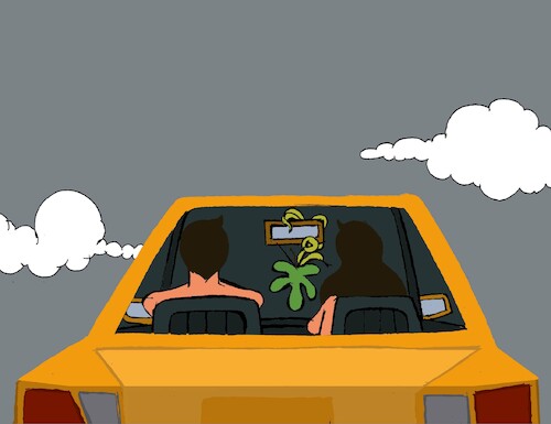 Cartoon: Adams Car... (medium) by berk-olgun tagged adams,car
