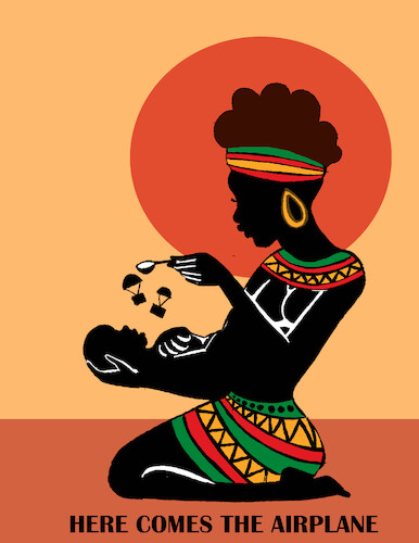 Cartoon: Airplane... (medium) by berk-olgun tagged airplane