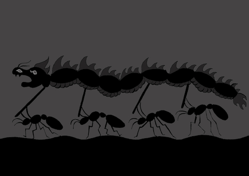 Cartoon: Ant Festival... (medium) by berk-olgun tagged ant,festival