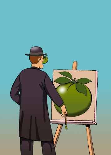 Cartoon: Apple... (medium) by berk-olgun tagged apple