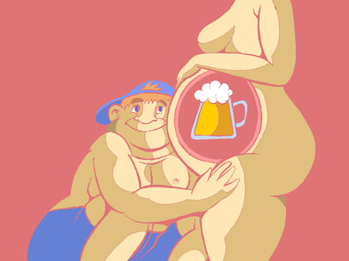 Cartoon: Beer Belly ... (medium) by berk-olgun tagged beer,belly