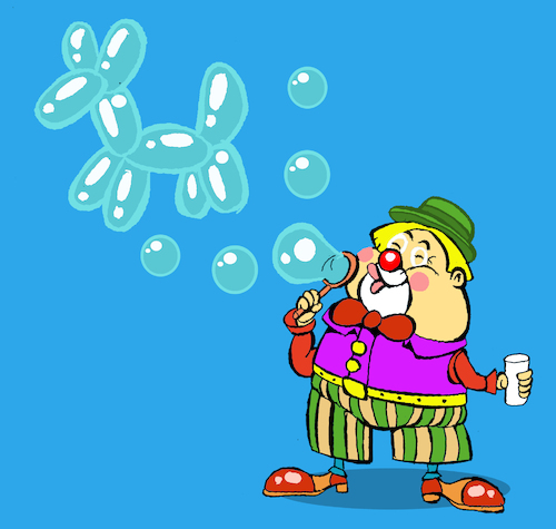 Cartoon: Bubble... (medium) by berk-olgun tagged bubble