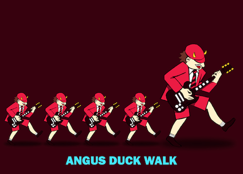 Cartoon: Duck Walk... (medium) by berk-olgun tagged duck,walk