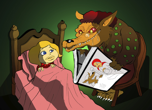 Cartoon: Fairy Tale... (medium) by berk-olgun tagged tale,fairy
