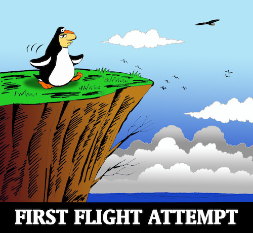 Cartoon: Flight... (medium) by berk-olgun tagged flight