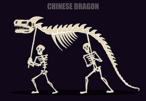 Cartoon: Fossil... (medium) by berk-olgun tagged fossil