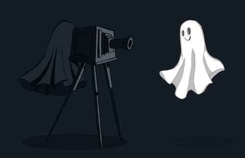 Cartoon: Ghosts... (medium) by berk-olgun tagged ghosts