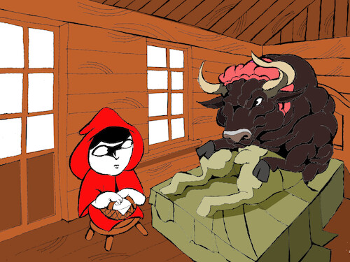 Cartoon: Grandma... (medium) by berk-olgun tagged grandma