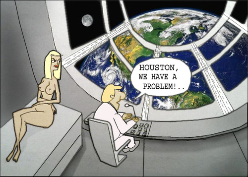 Cartoon: Houston.. (medium) by berk-olgun tagged houston