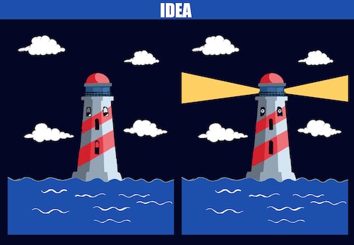 Cartoon: Idea... (medium) by berk-olgun tagged idea