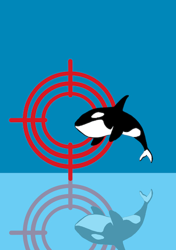 Cartoon: Killer Whale... (medium) by berk-olgun tagged killer,whale