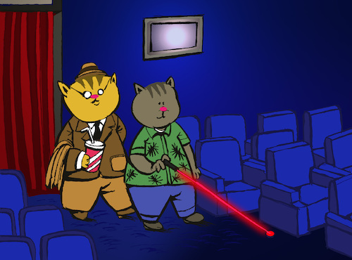Cartoon: Laser... (medium) by berk-olgun tagged laser