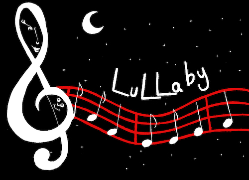 Cartoon: Lullaby ... (medium) by berk-olgun tagged lullaby