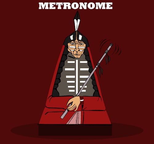 Cartoon: Metronome... (medium) by berk-olgun tagged metronome