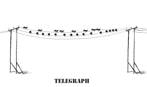 Cartoon: Morse Code... (medium) by berk-olgun tagged morse,code