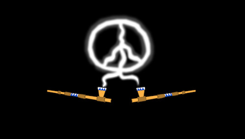 Cartoon: Peace Pipe... (medium) by berk-olgun tagged peace,pipe