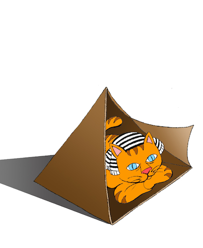 Cartoon: Pyramid Box... (medium) by berk-olgun tagged pyramid,box