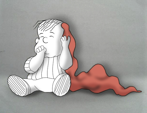 Cartoon: Superman as a Baby.. (medium) by berk-olgun tagged superman