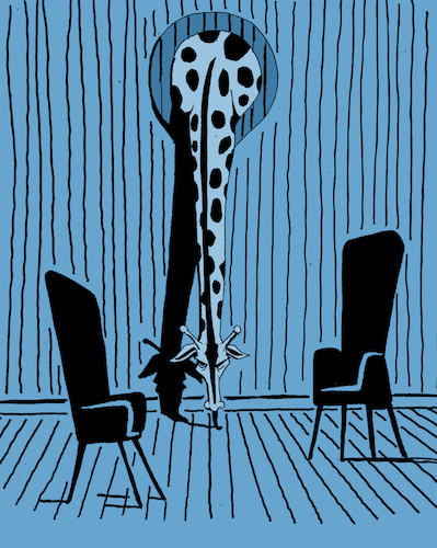 Cartoon: Taxidermy... (medium) by berk-olgun tagged taxidermy