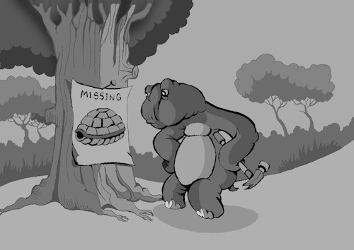 Cartoon: Turtle... (medium) by berk-olgun tagged turtle