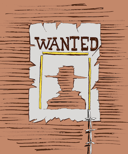 Cartoon: Wanted... (medium) by berk-olgun tagged wanted