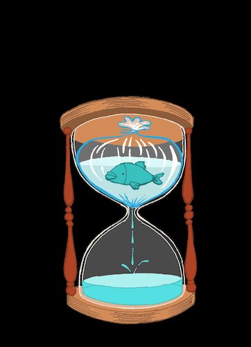 Cartoon: Water Clock... (medium) by berk-olgun tagged water,clock