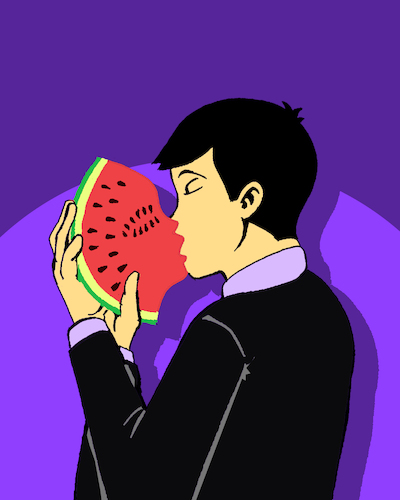 Cartoon: Watermelon... (medium) by berk-olgun tagged watermelon