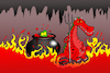 Cartoon: Alligator Hell... (small) by berk-olgun tagged alligator,hell