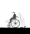 Cartoon: Bicycle Accident... (small) by berk-olgun tagged bicycle,accident
