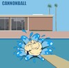 Cartoon: Cannonball... (small) by berk-olgun tagged cannonball