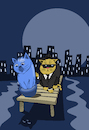 Cartoon: Cat Mafia... (small) by berk-olgun tagged cat,mafia