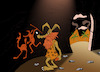Cartoon: Cavecoyote... (small) by berk-olgun tagged cavecoyote