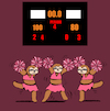 Cartoon: Cheerleaders... (small) by berk-olgun tagged cheerleaders
