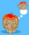 Cartoon: Circus Elephant... (small) by berk-olgun tagged circus,elephant