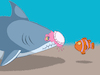 Cartoon: Clownfish... (small) by berk-olgun tagged clownfish