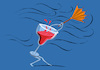Cartoon: Cocktail... (small) by berk-olgun tagged cocktail